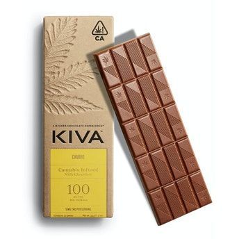 THC Milk Chocolate Bar — Indica cannabis at Rise Dispensary