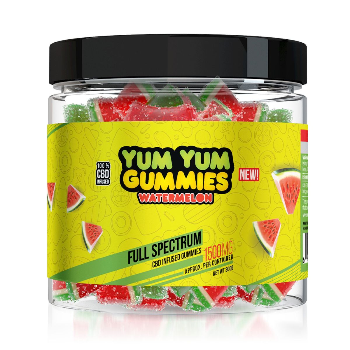 THC Gummies Watermelon — Sativa cannabis at Rise Dispensary
